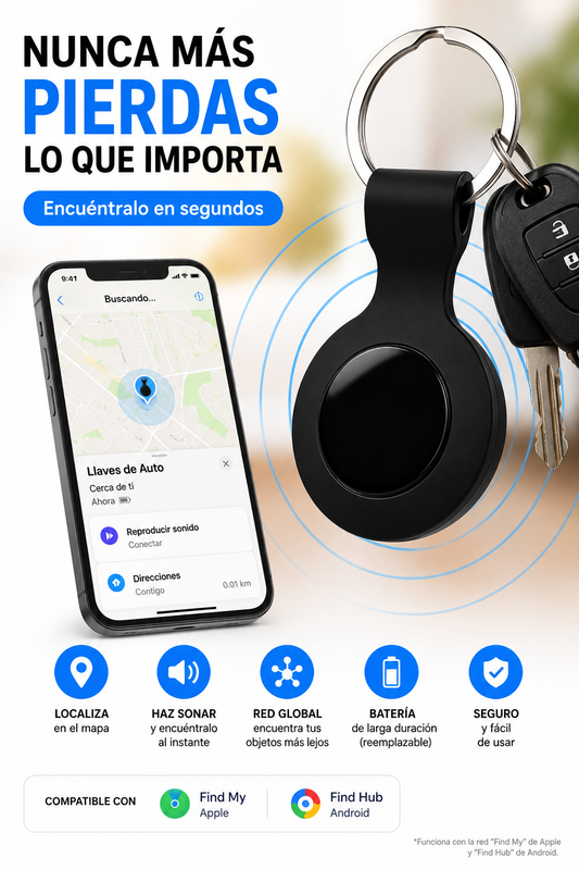 📍 Localizador Inteligente Smart Tag | Encuentra Todo en Segundos