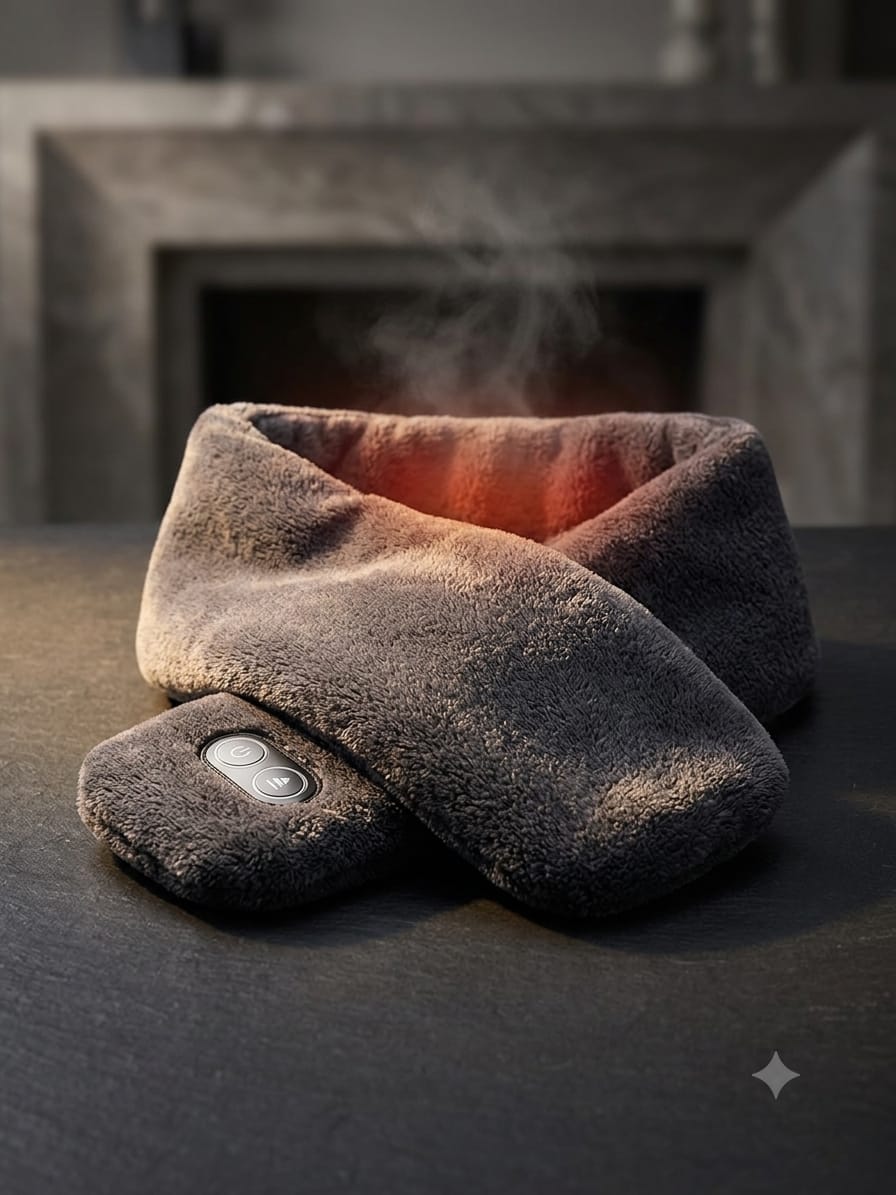 🧣 NECKRELAX™ | Bufanda Masajeadora con Calor Terapéutico